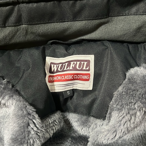 Wulful black youth small jacket- USED - Picture 3 of 6